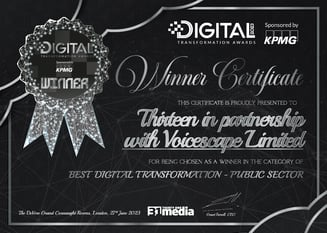 Digital Transformation Awards UK Certificate2023_Winners_04
