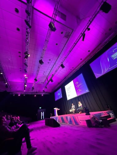 IT Directors in UK Social Housing Listening at the Housing Technology Conference 2025 3 The audience listens intently