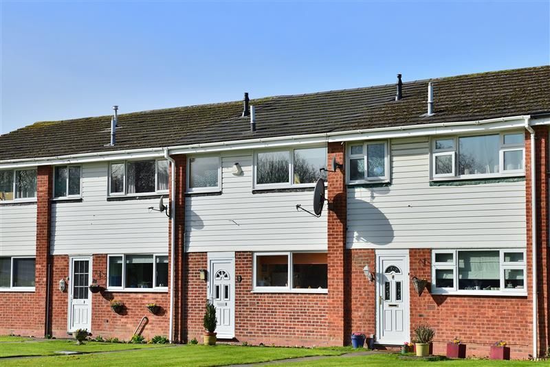 A photo of a social housing property and community where tenants live and occupy