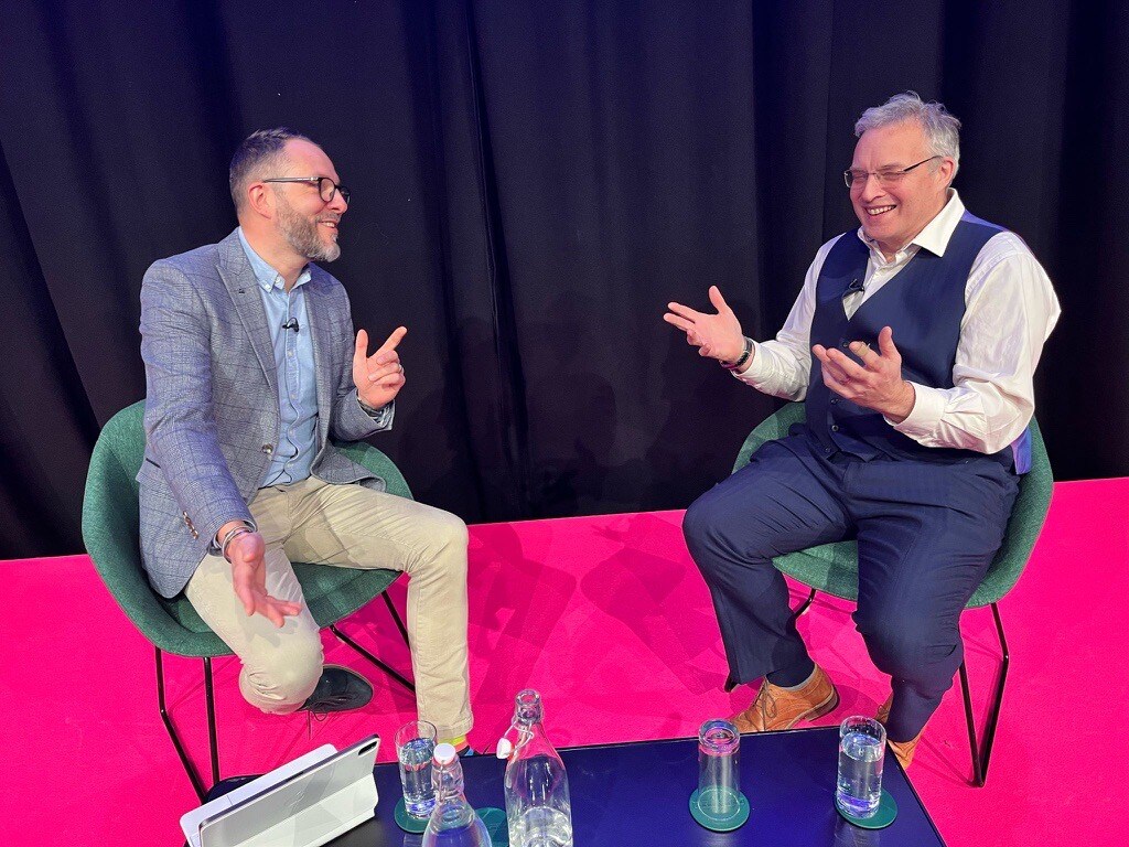 Adrian Moore (R), IT Director at BPHA, and Peter Hudson, Sales Director at Voicescape